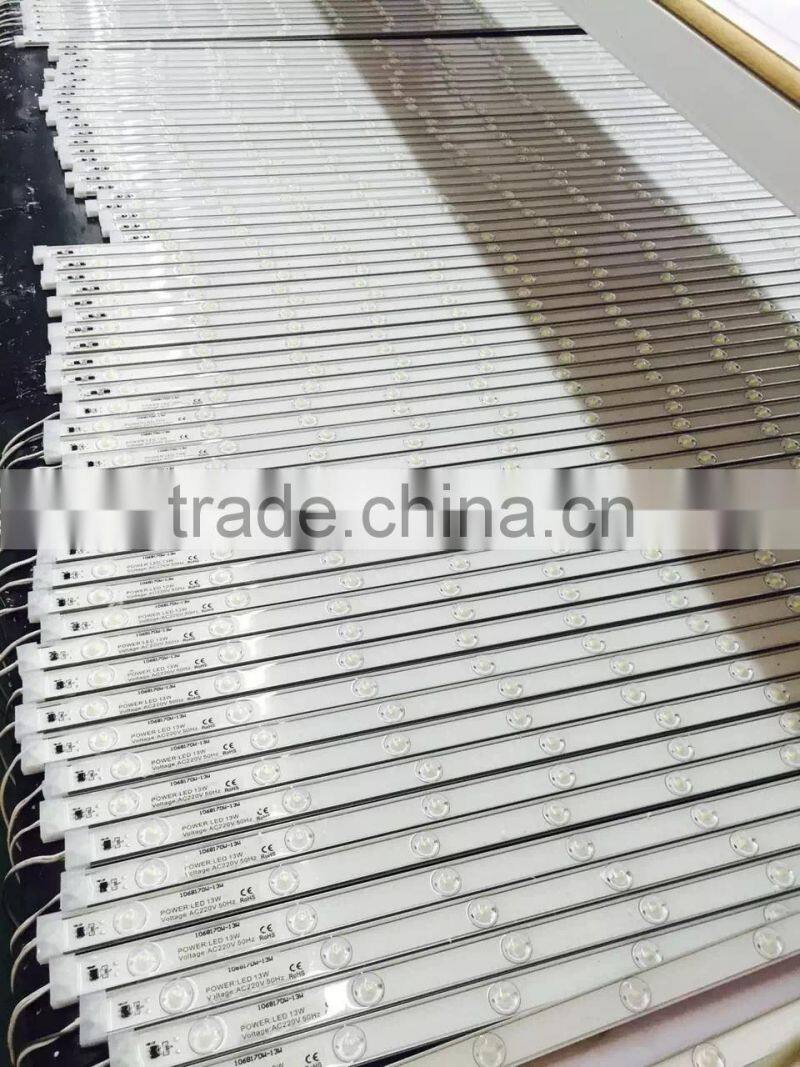 High brightness good price decorative aluminum LED backLight DC24V 3W LED Rigid Strips for double and single side light box