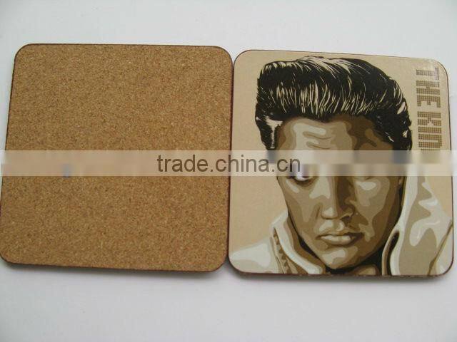 2015 Best selling sublimation wooden coaster