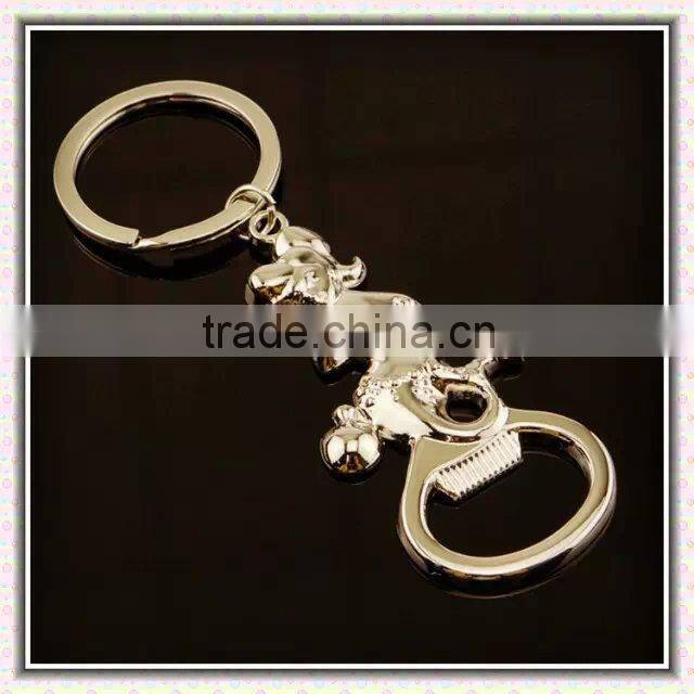 Cute seal bottle opener keychain souvenir