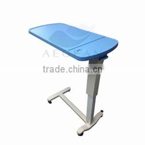 From China supplier AG-OBT003B CE ISO durable ABS hospital medical over bed table
