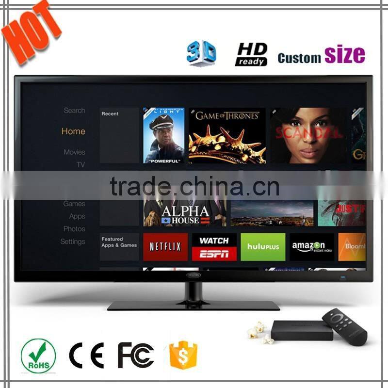 Ultra HD Hd big size slim led tv oem tv 65 inch panel led tv 65"Shenzhen electronic shopping television