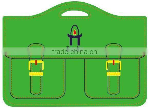 USA flag printing cool canvas pencil cases for teenagers