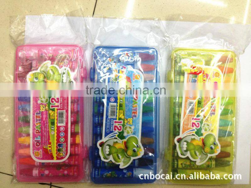 2015 Factory direct sale crayon oil pastel paper stationery