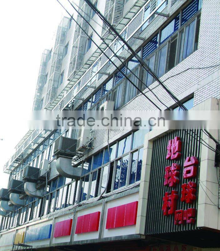 High efficiency coolers blasting ventilation fan