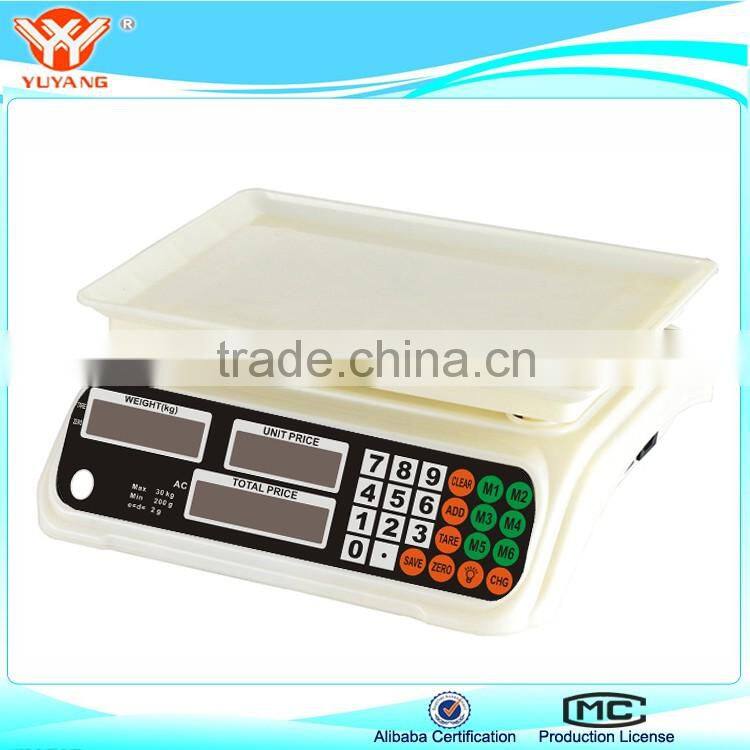 YY-978 Direct selling electronic scale