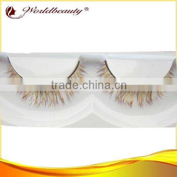 100% natural fox fur wholesale customized private label false eyelashes