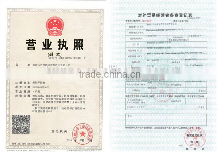 Angel bending iron worker hydraulic