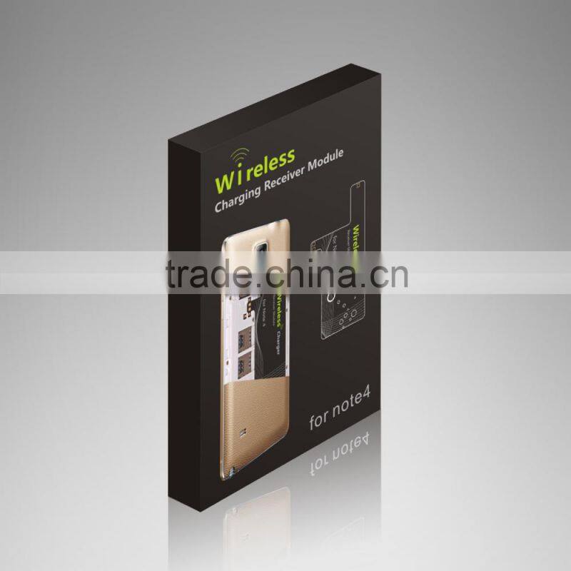 qi standard mobile wireless charger receiver coil for Samsung note4