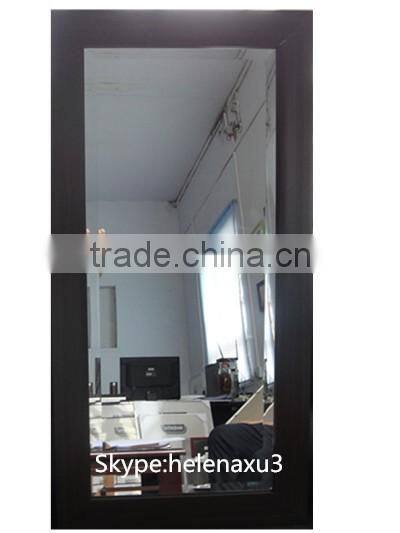 large plastic wall PS framed mirror 50x100cm