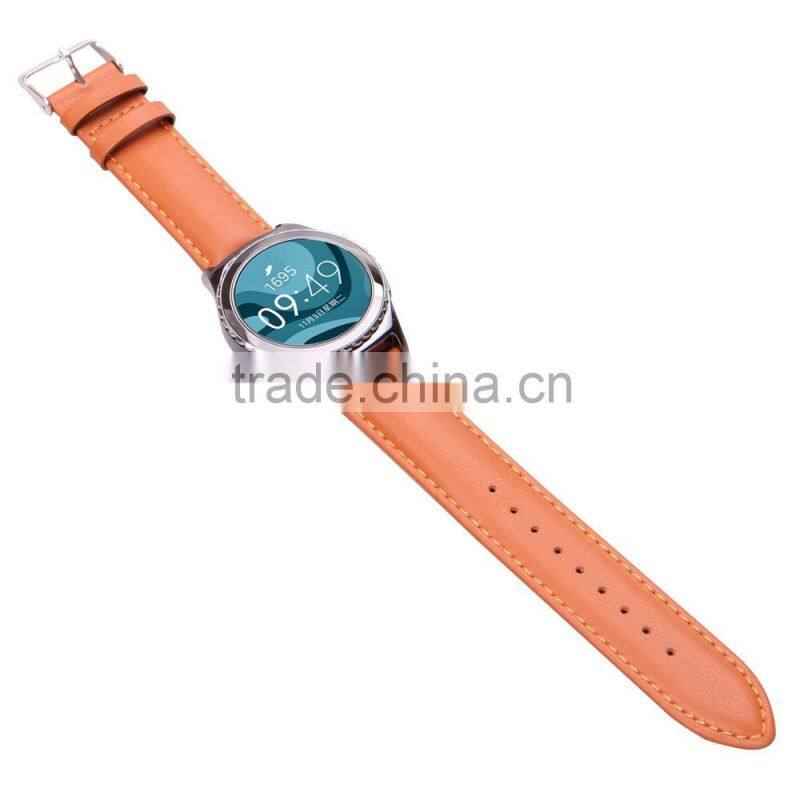 Genuine leather strap Custom Watch Band For Samsung Gear 2 Smart Watch
