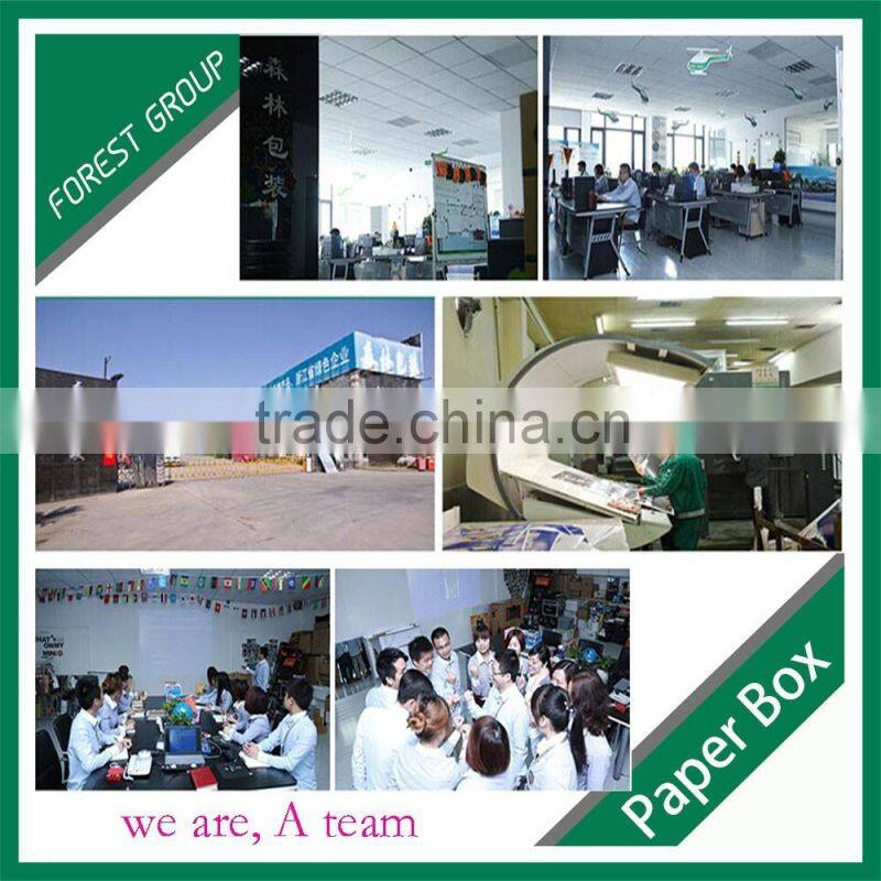 BOTH SIDES GLOSSY VARNISHED CORRUGATED PACKAGING BOX FOR BODY LOTION PACKAGING