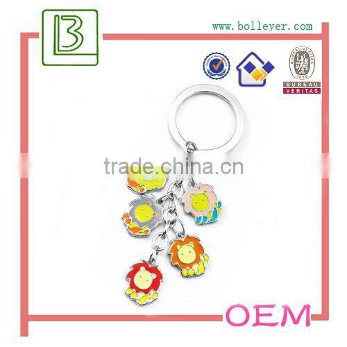 enamel camel shaped keychain gift