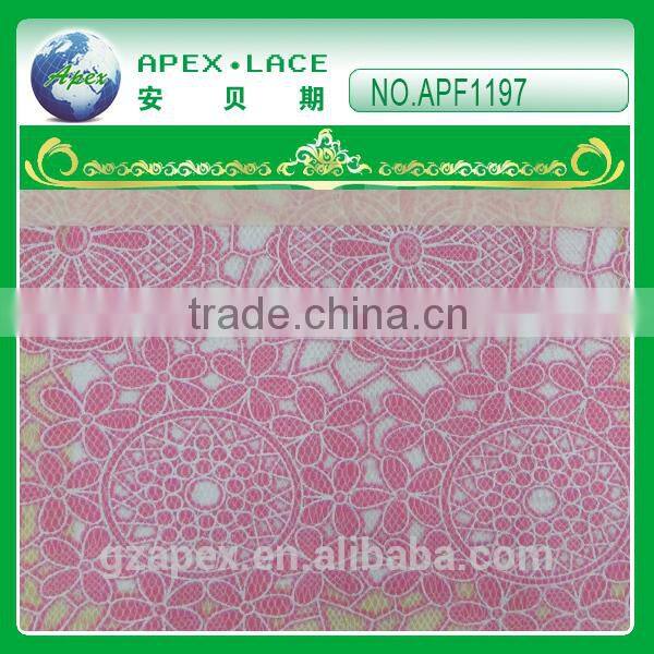 2015 cheap T/C printed flannel fabric cotton polyester fabric APF1197