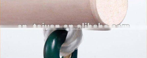 wooden trapeze bar swing with triangle rings