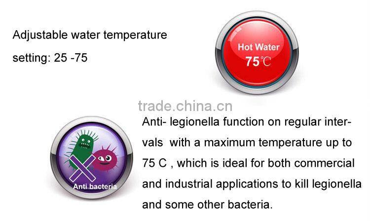 Air to water high temperature heat pump up to 80'C