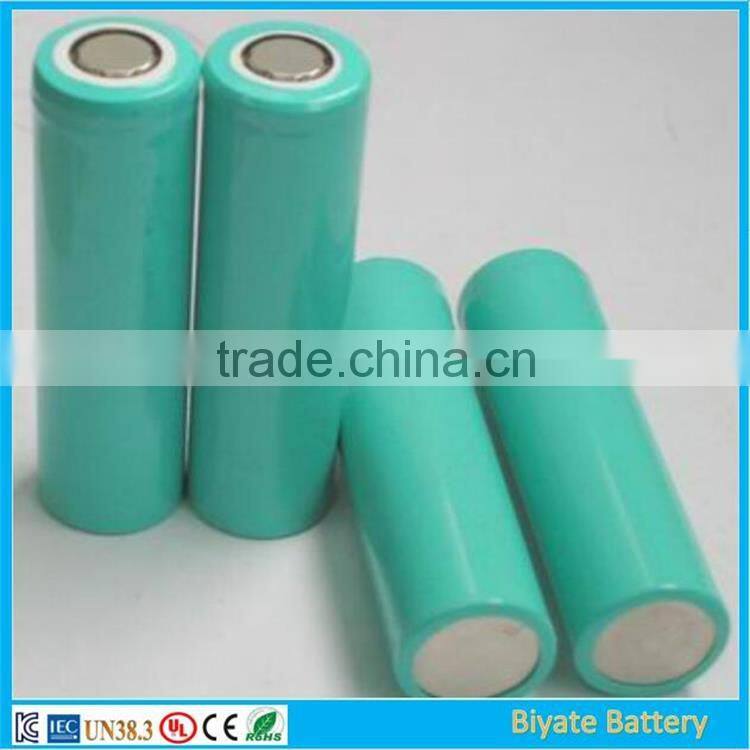 china manufacturer li-ion battery 3.7v cell 18650-2200mah