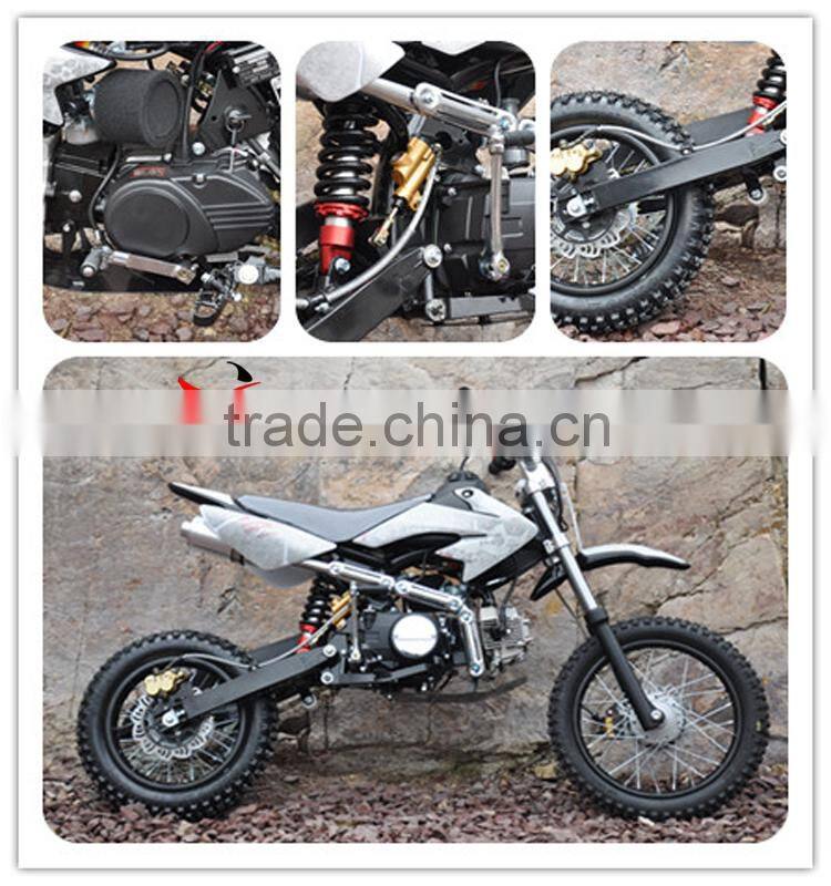 Top quality 125cc Racing Dirt Bike with Manual clutch for sale
