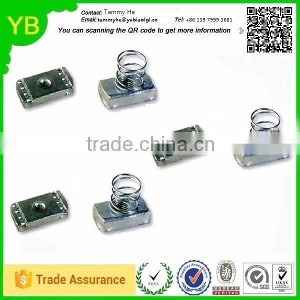 2016 Factory Manufacturing Dongguan Stainless Steel Spring Nut Made In China