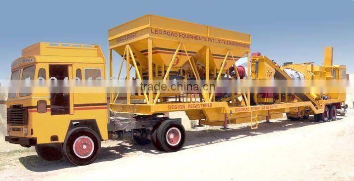 40- 60TPH PORTABLE ASPHALT MIXING PLANT