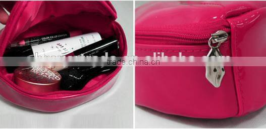 PU bling cosmetic bag made in china