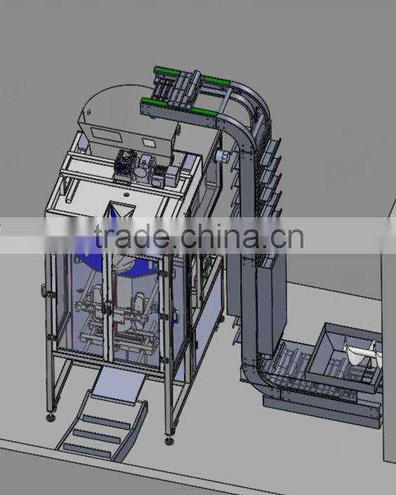 The new machine automatic packaging machine