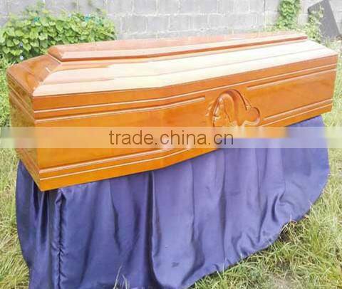 wood coffin casket box