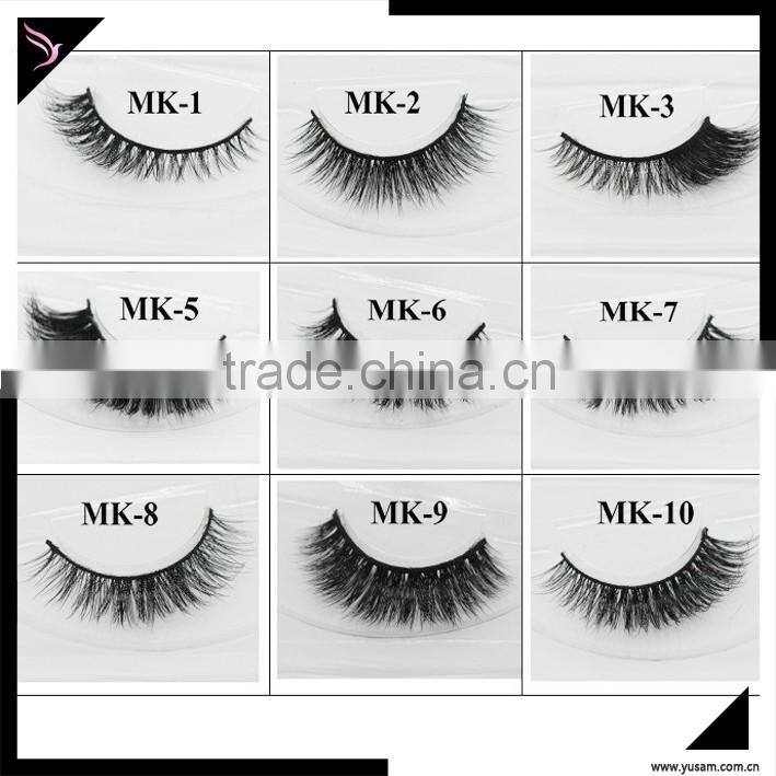 High quality real 3D mink eyelash mink fur eyelash