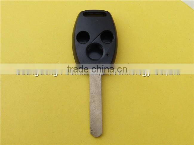 307 with groove and logo for high quality car key transponder chip peugeot key case cover shell blank