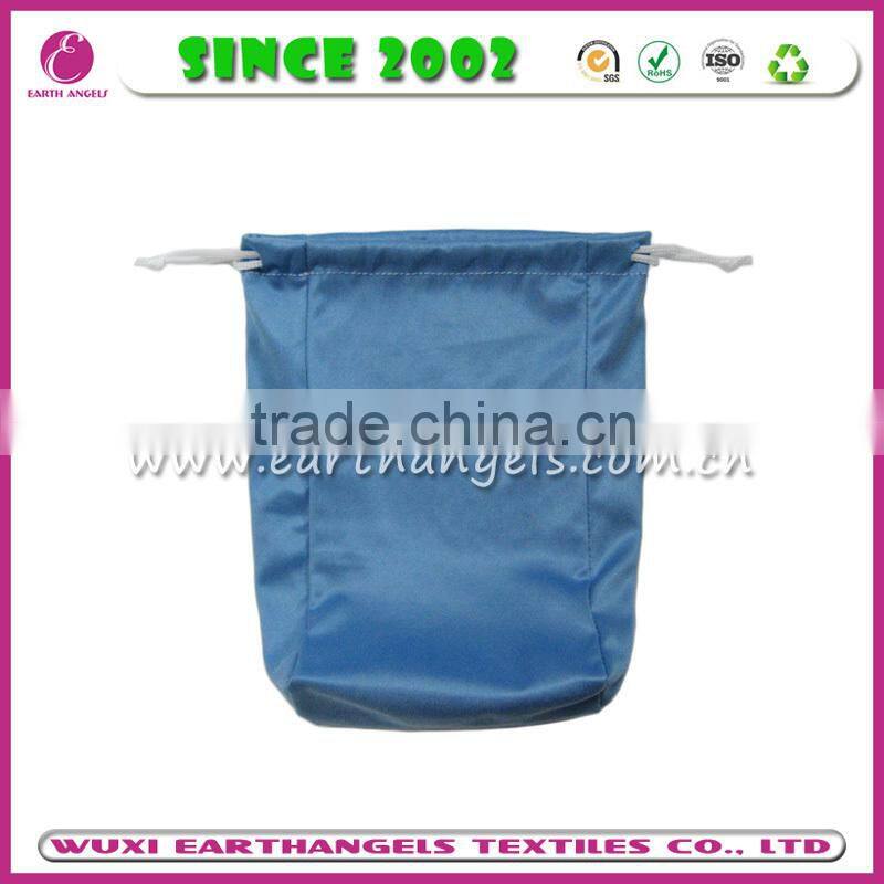 microfiber pouch with drawstring