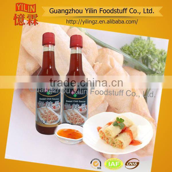 OEM service YILIN brands 220g Thai Sweet Chili hot Sauce in China factory