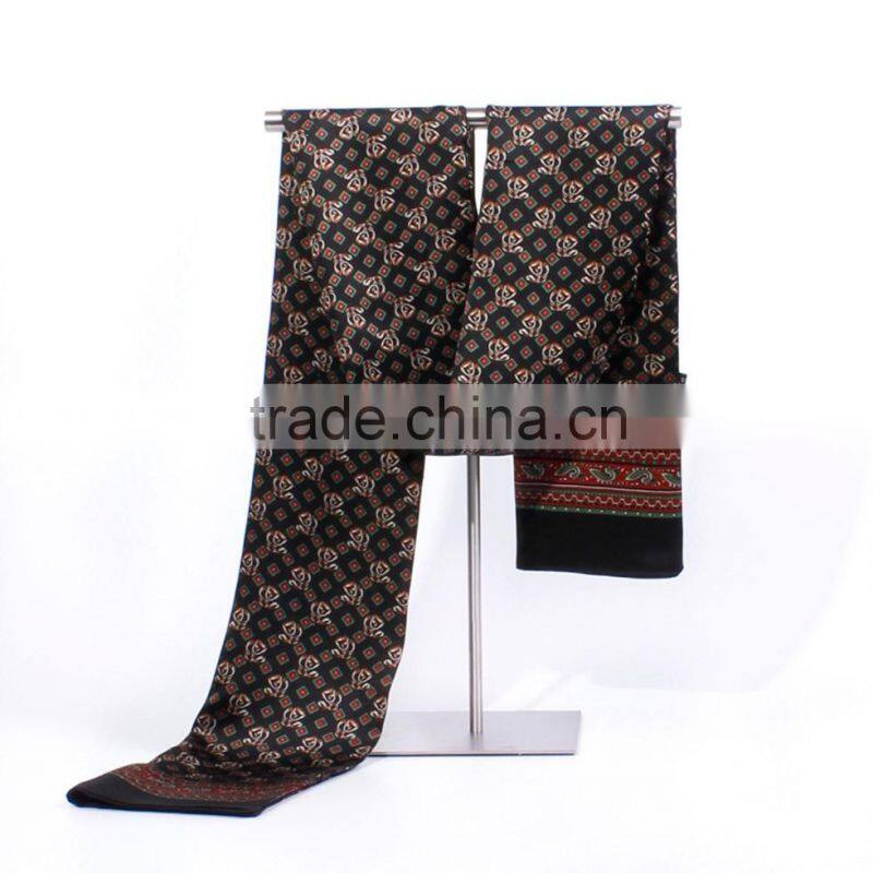 2015 Fashion Printing 100% Silk Scarf Wholesale Scarf