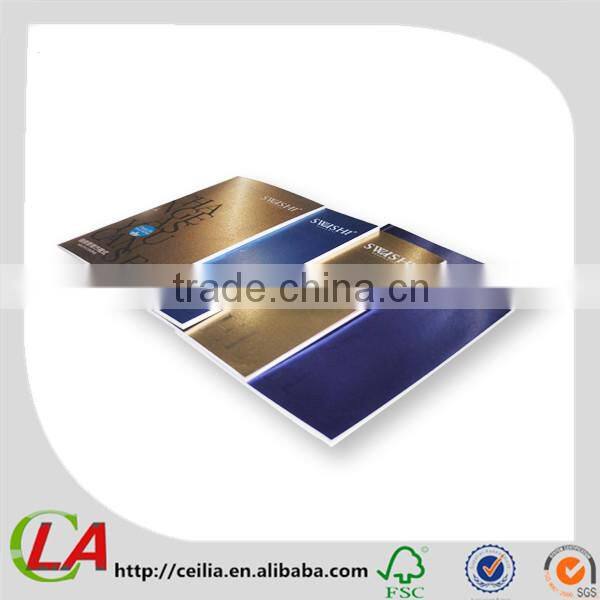 Special Glassy Paper Glod Stamping Perfect Binding Book