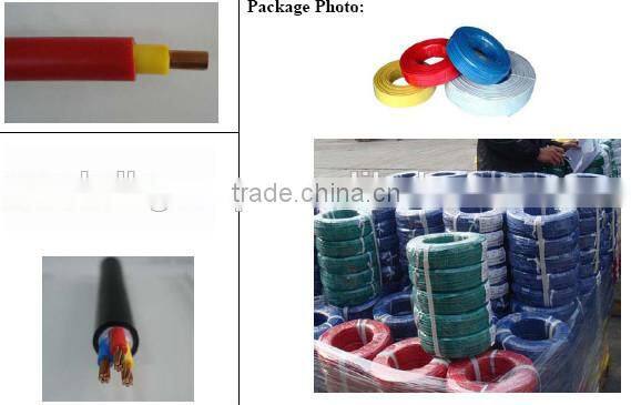 1.5 sq mm copper core pvc insulation flexible wire multi core power cable 185 sq mm power cables