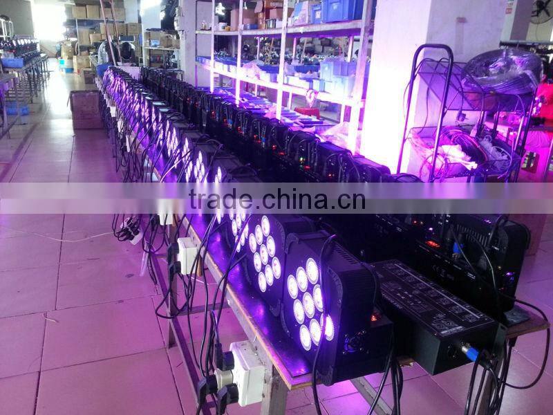 Led Slim Par Wireless DMX512 RGBAW 12*15w Wall Uplight