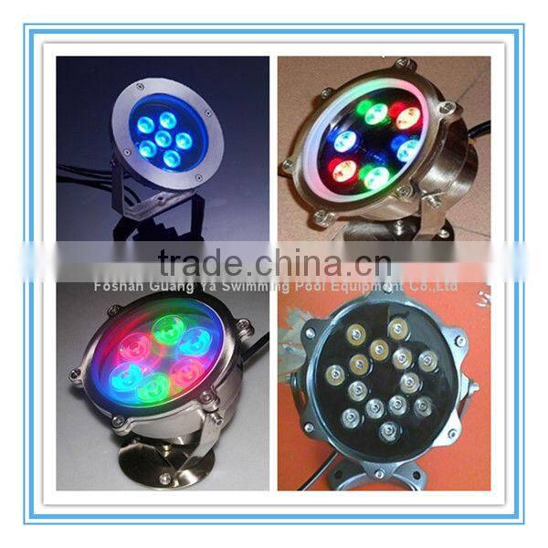 Wall inserted/With niche LED swimming pool lamp