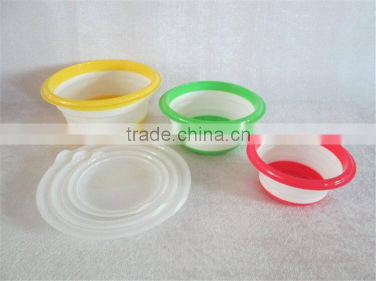 Factory directly sell for Silicone Collapsible storage container/Fresh Box