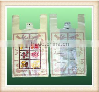 wholesale vb-50 Plastic bag singlet plastic t-shirt shopping bags
