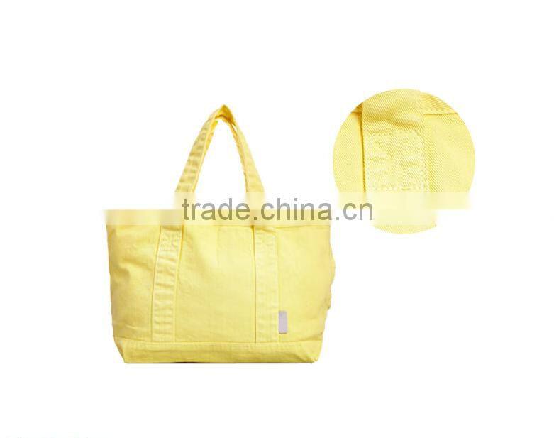 Newest high quality fashionable cheap printed cotton shopping bag GW847