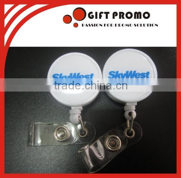 Promotional Yoyo ID Metal Badge Reel