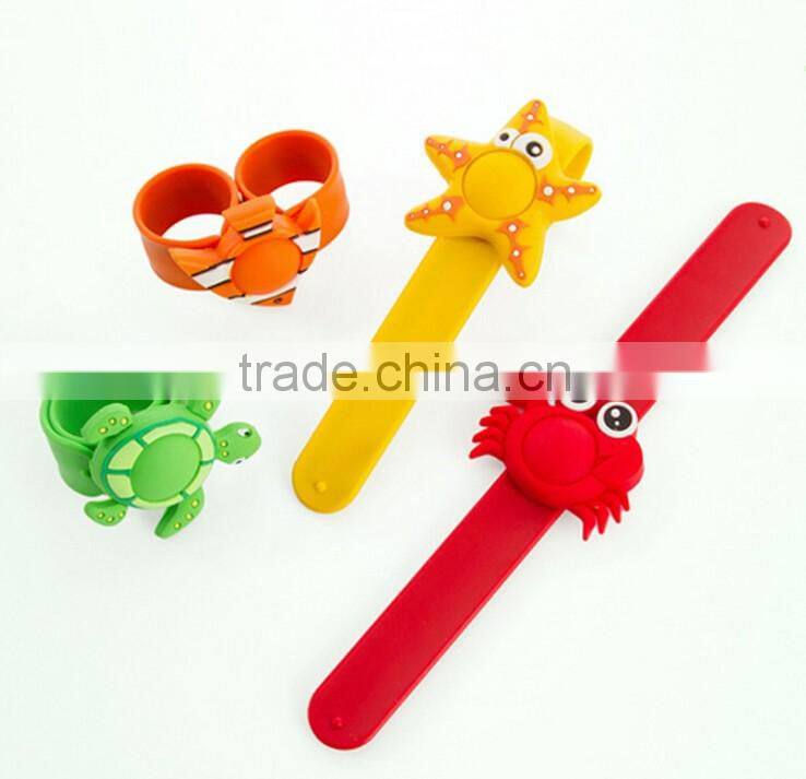 new PVC silicone carton kids baby summer mosquito repellent wristband bracelet