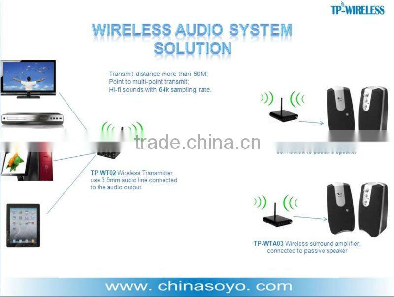 2.4G wireless professional audio digital amplifier China manufactory