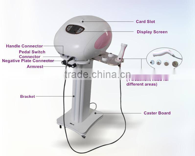 Skin tightening face lift and wrinkle removal beauty machine rf machine