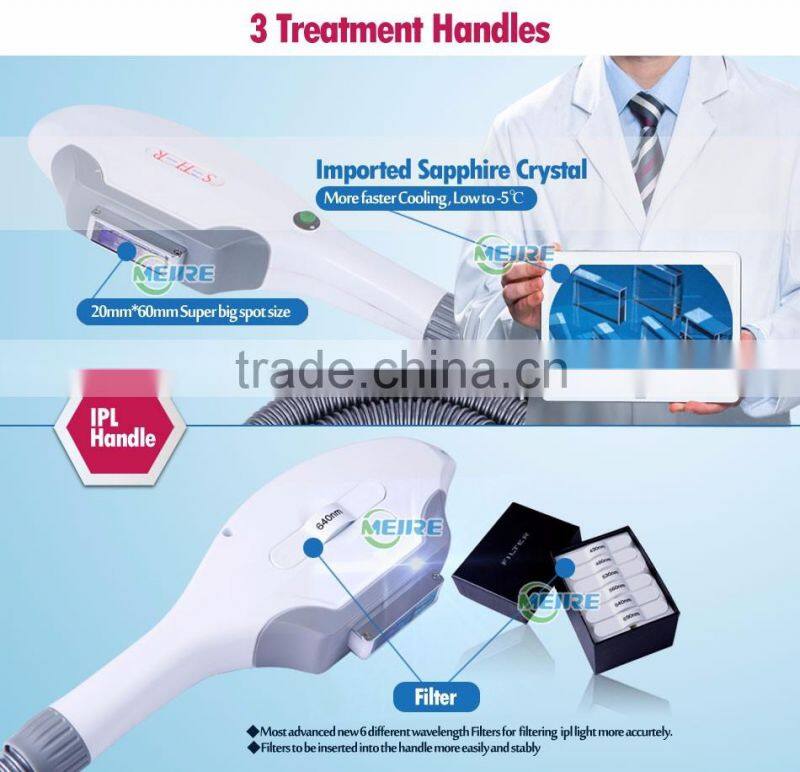 Super Hottest selling OPT SHR multi-function beauty equipment type