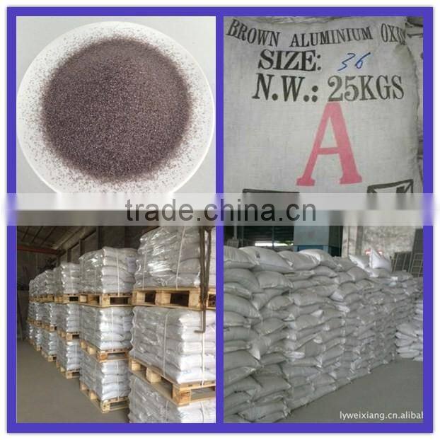 High Industrial Grade 95% Brown Corundum Sand price for blasting,glass sandblasting