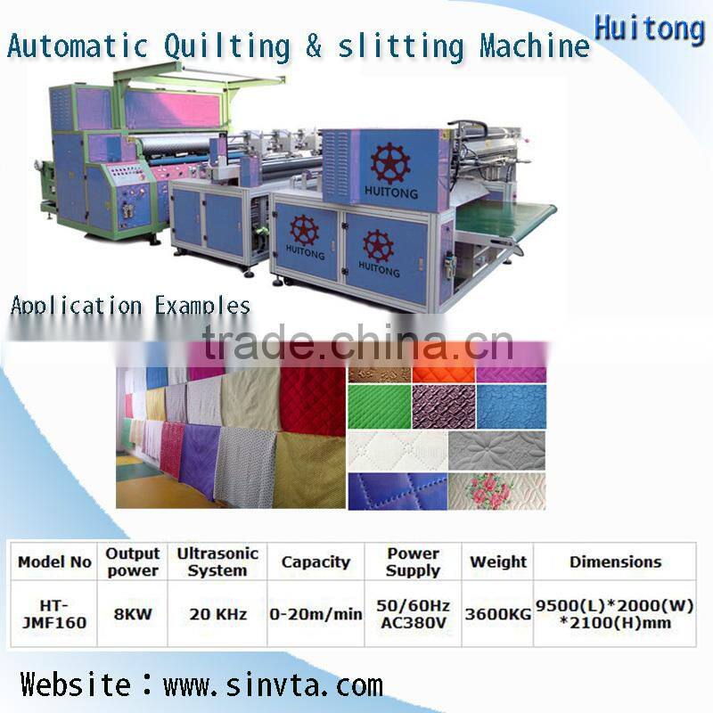 Automatic quilting embossing machine