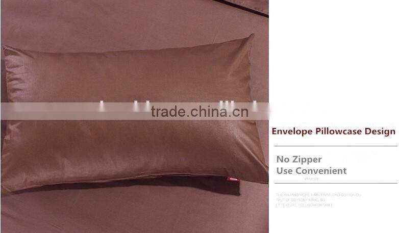 Hot Sale Solid Color Hotel or Dormitory Used Full Cotton Hotel Bedding Fabric