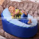 Solid Color Polyester Oxford Material Bean Bag Arms Sofa Chair