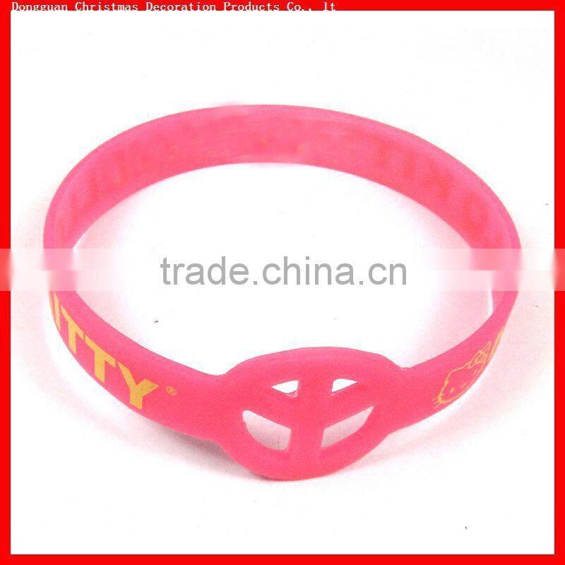 blank silicone men bracelet