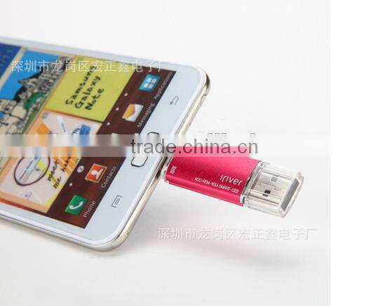 OTG Usb Flash Drives,OTG Usb For Smartphone & PC Pendrive Memory Stick OTG Ultra Dual 16GB USB Micro Pen Flash
