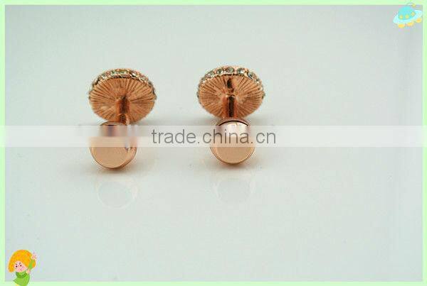 Wholesale Ladylike Cufflinks/Asian Fashion cufflinks for jewelry making